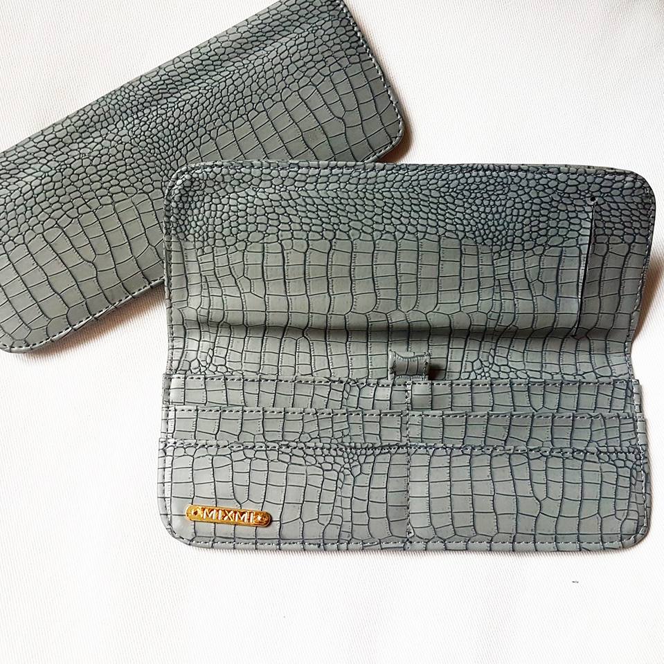 MIXMI Long Checkbook Wallet