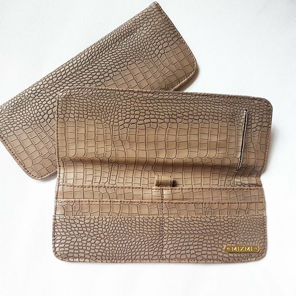 MIXMI Long Checkbook Wallet
