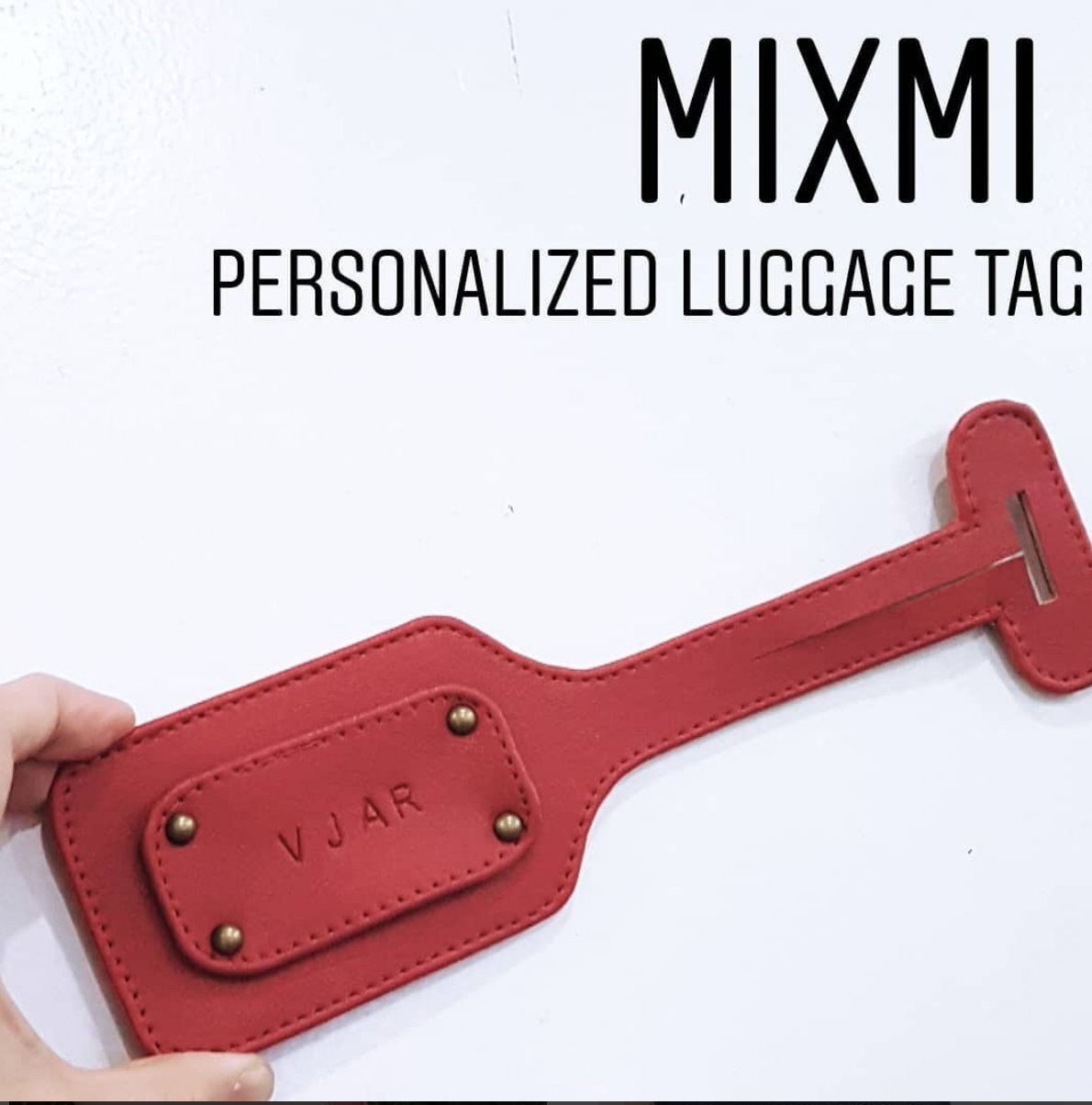 MOANA LUGGAGE TAG (RED)