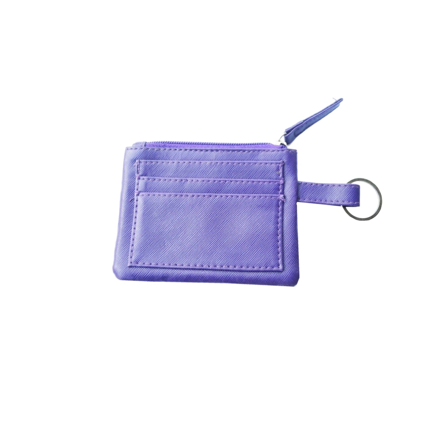 MIXMI Slim Zippered Wallet (Violet)