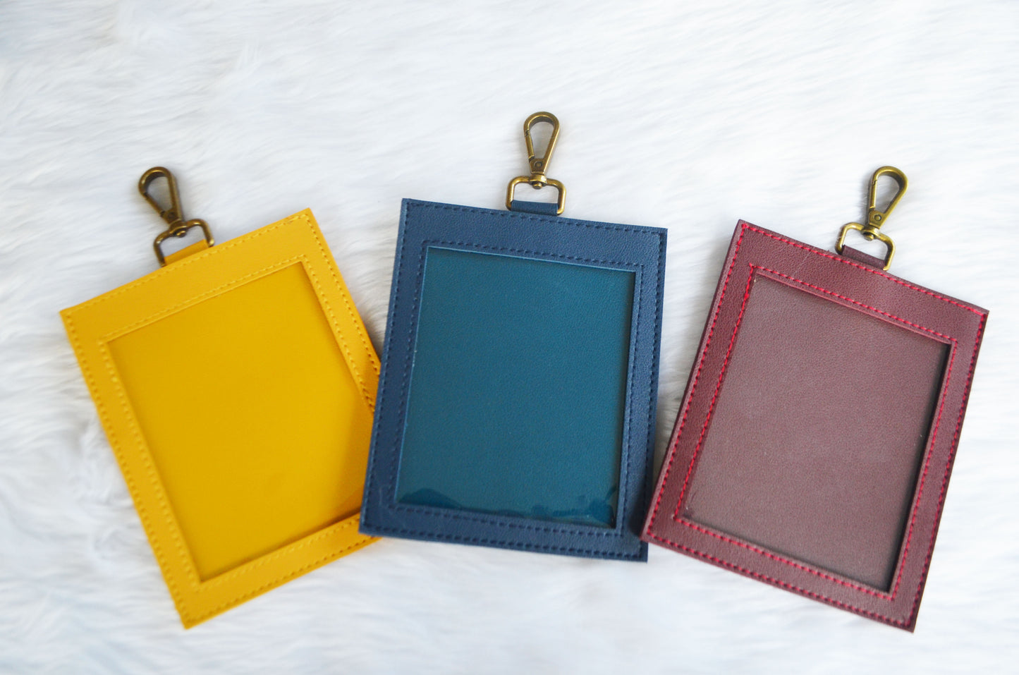 MIXMI VACCINATION CARD HOLDER WITH BACK POCKET (Mustard, Navy Blue, Maroon)