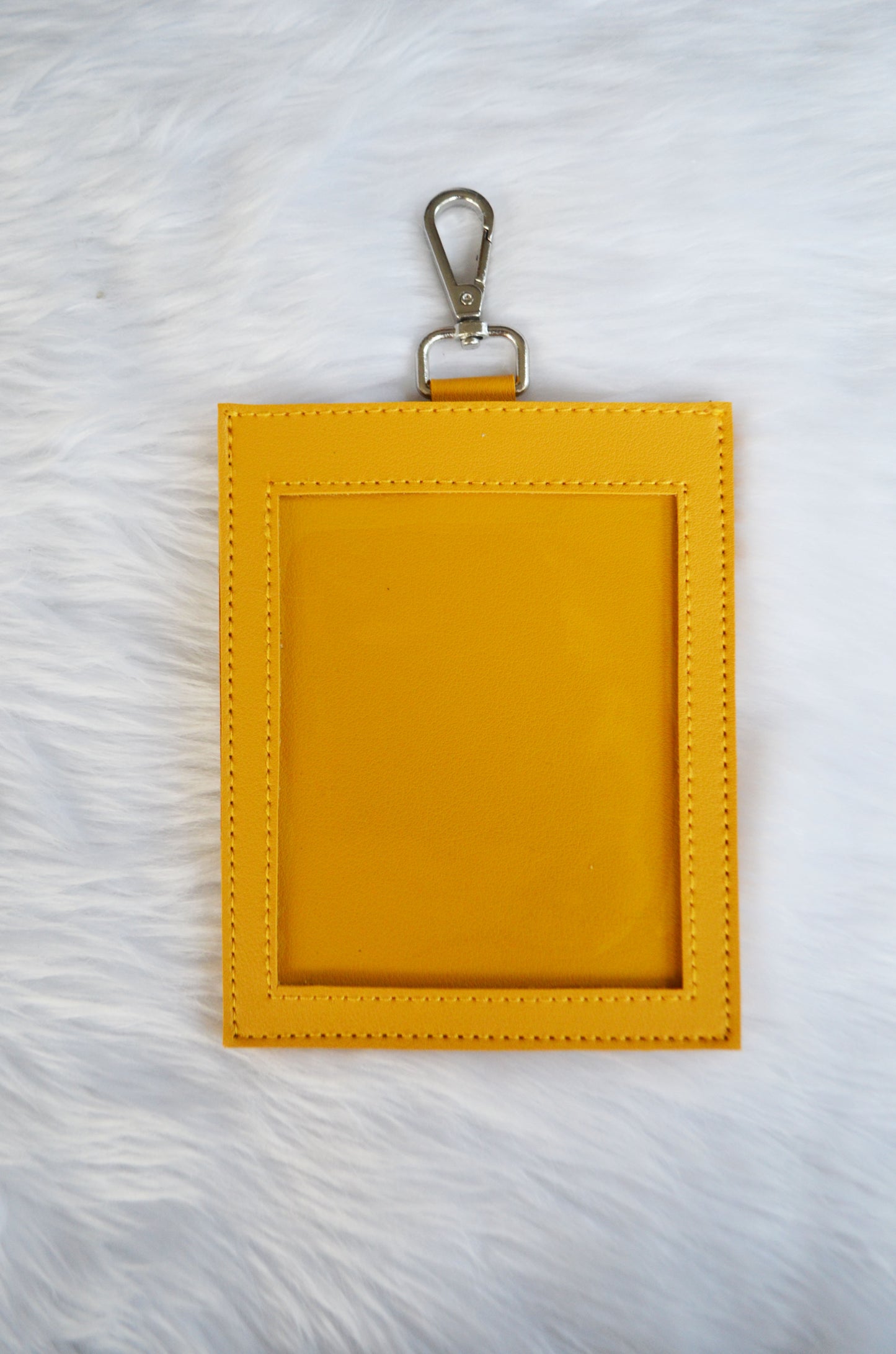 MIXMI ID CARD HOLDER W/ Back Pocket - (Senior Citizen ID / PWD ID) - Mustard