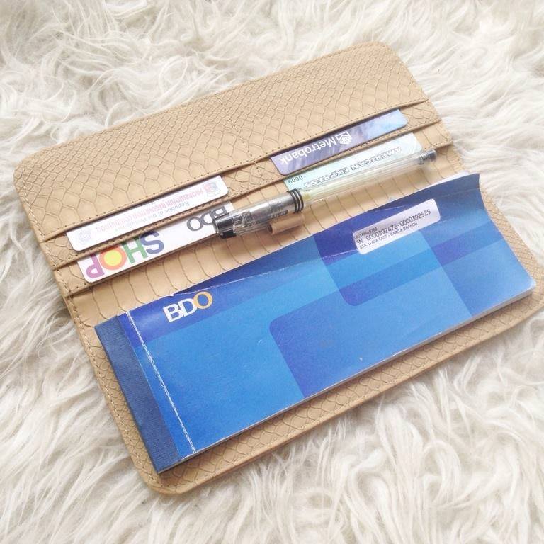 MIXMI LONG CHECKBOOK WALLET