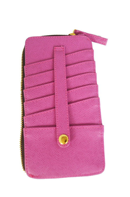 MIXMI DOUBLE SIDED WALLET (FUSCHIA PINK)
