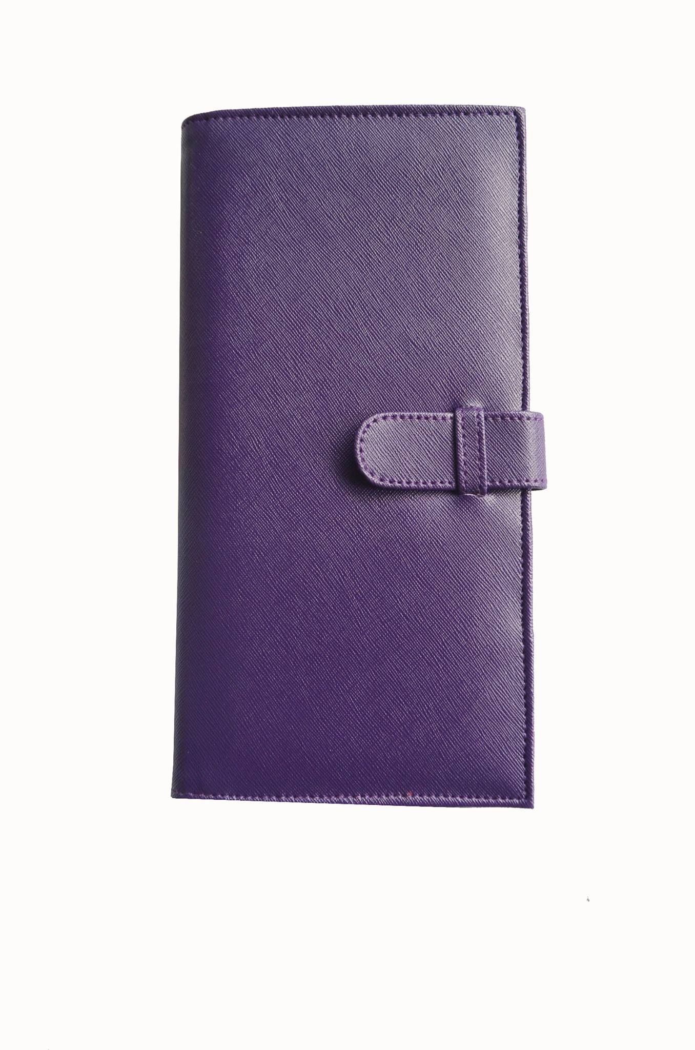 MIXMI FAMILY PASSPORT/ PASSBOOK WALLET (PURPLE)