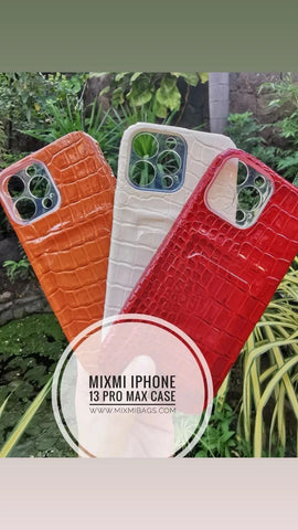 MIXMI IPHONE 13 PRO MAX CROCO SKIN CASE