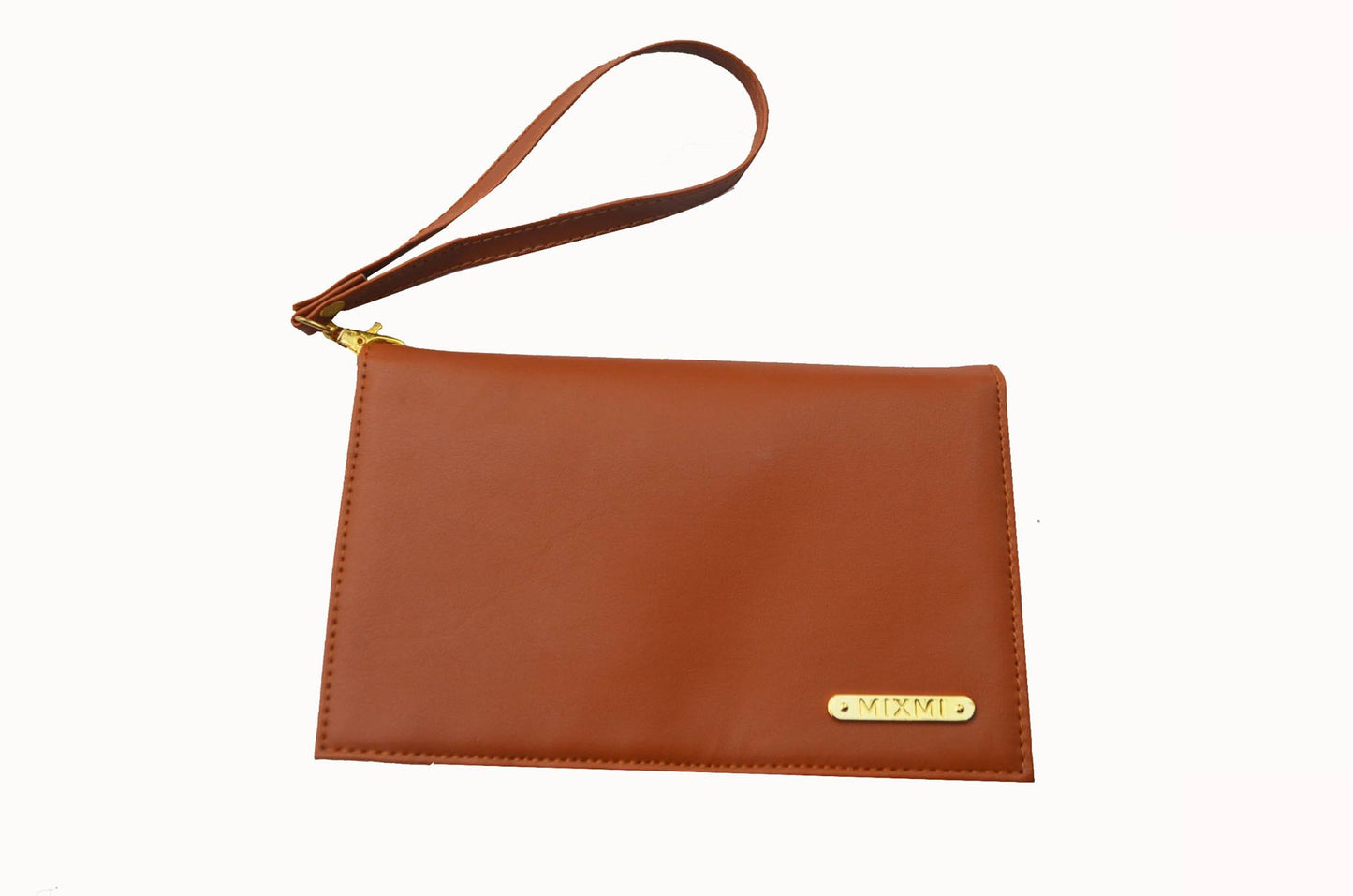 MIXMI LULU PHONE WRISTLET WALLET (TAN)