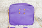 MIXMI TAYLOR CHAIN BAG (Purple) GOLD CHAIN