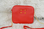 MIXMI TAYLOR CHAIN BAG (Red) GOLD CHAIN