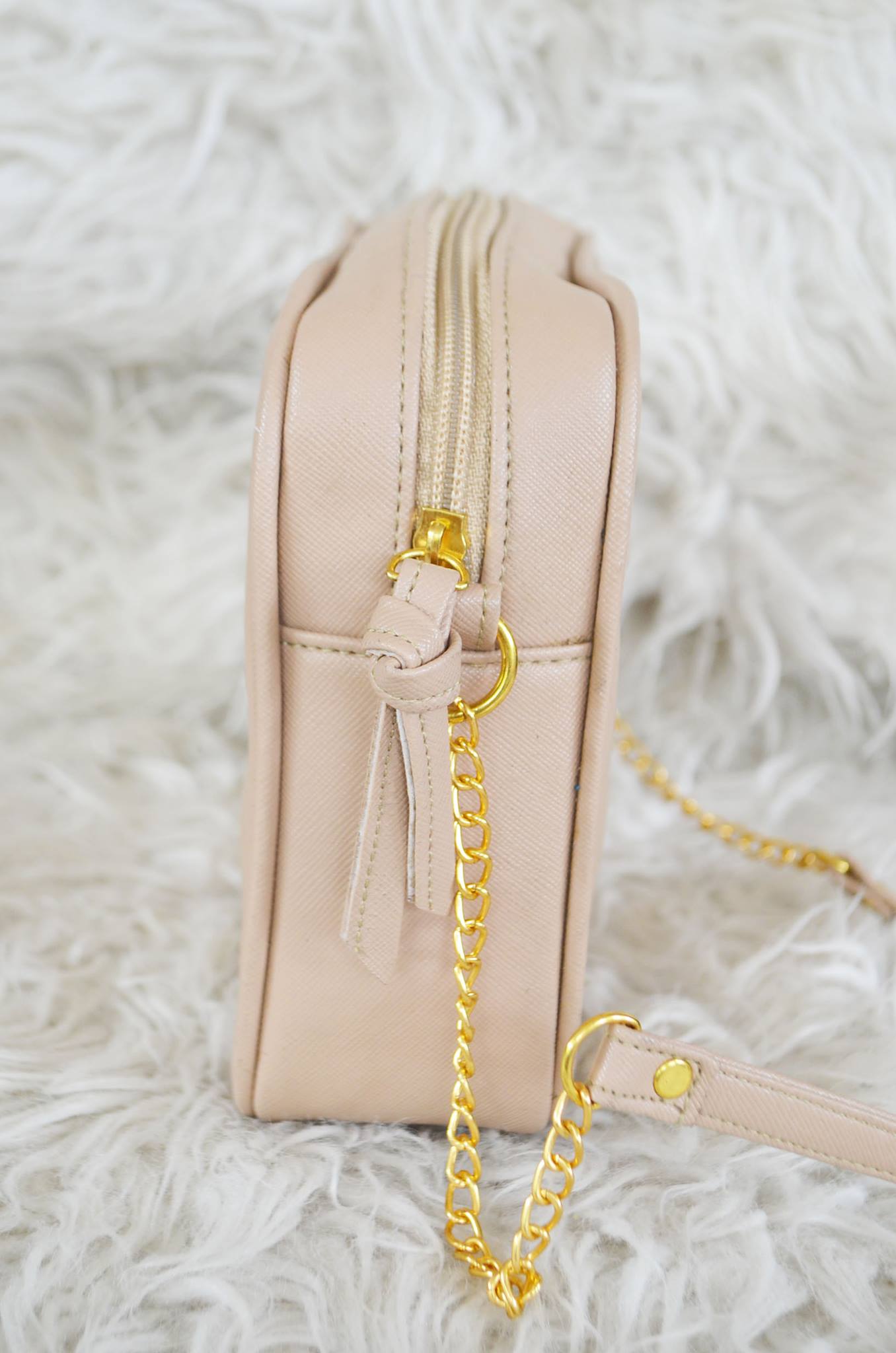 MIXMI TAYLOR CHAIN BAG (NUDE)