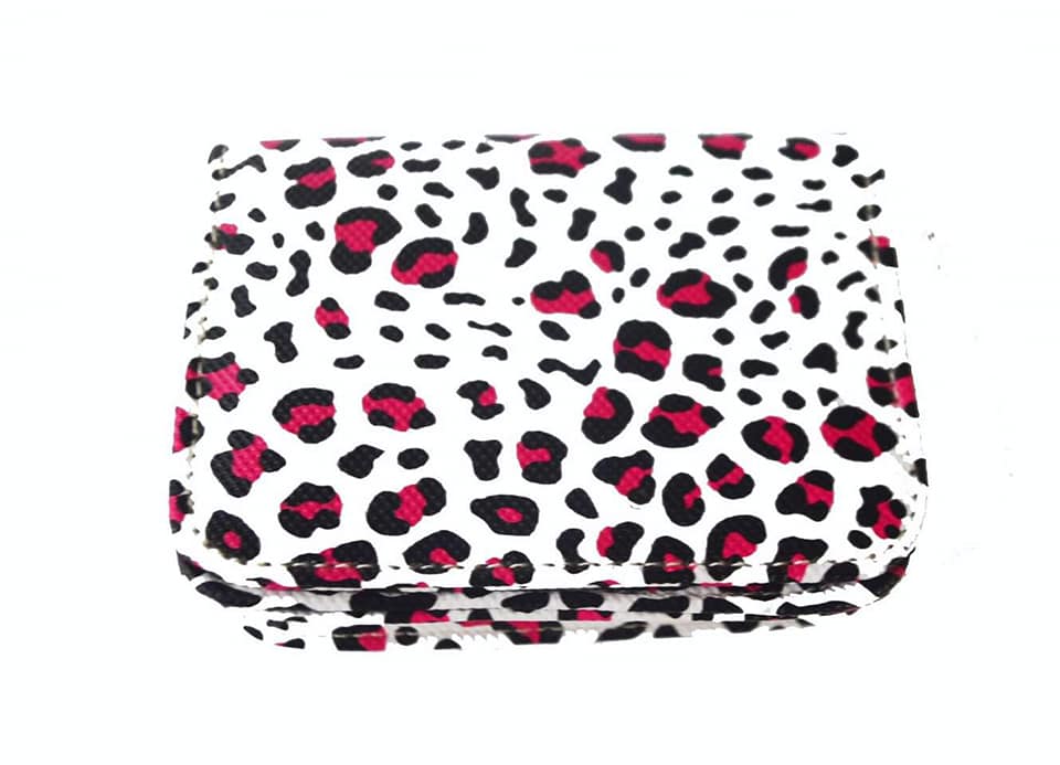 MIXMI MINI WALLET (LEOPARD RED PRINT)