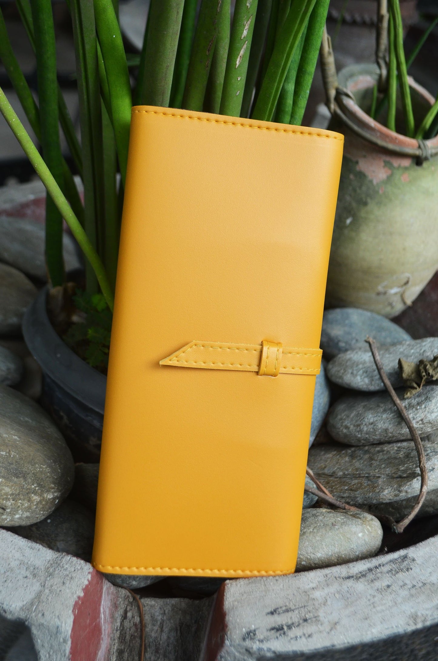 MIXMI DOUBLE CHECKBOOK (MUSTARD)