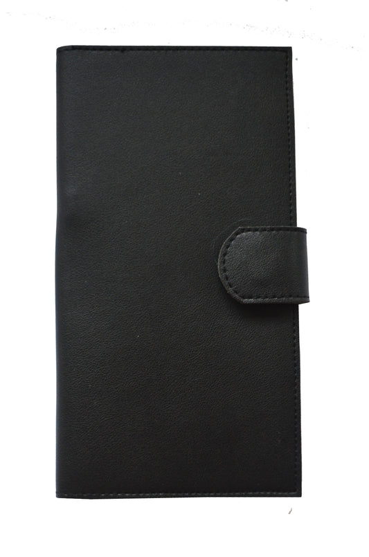 MIXMI TOBY PASSPORT WALLET (BLACK)