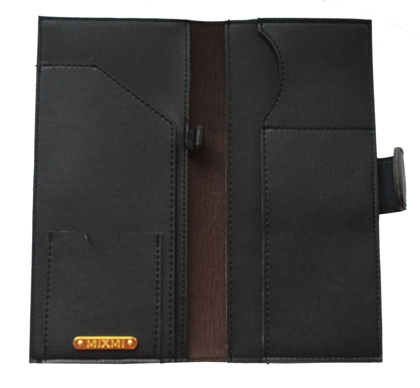 MIXMI TOBY PASSPORT WALLET (BLACK)