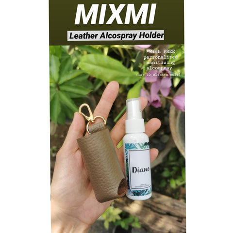 MIXMI Leather Sanitizing Holder