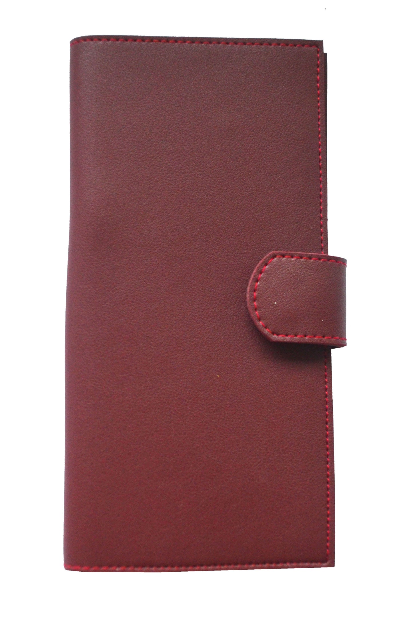 MIXMI TOBY PASSPORT WALLET (DARK RED)