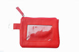 Mixmi Slim Zippered Wallet (Red)