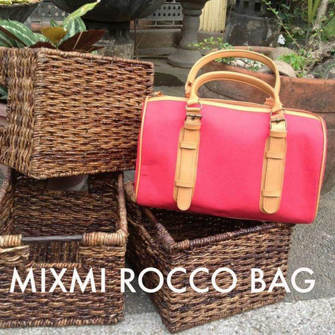 MIXMI Rocco Doctor's Bag (Red-khaki handle)