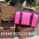 MIXMI Rocco Doctor's Bag (Pink-Black handle)
