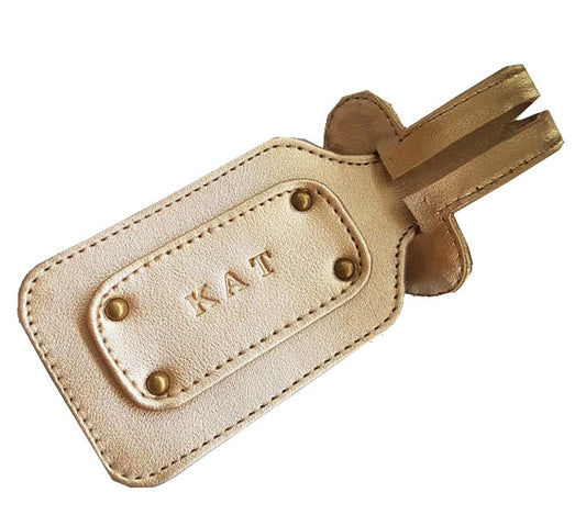 MIXMI MOANA LUGGAGE/ BAG TAG (PEARLIZED GOLD)