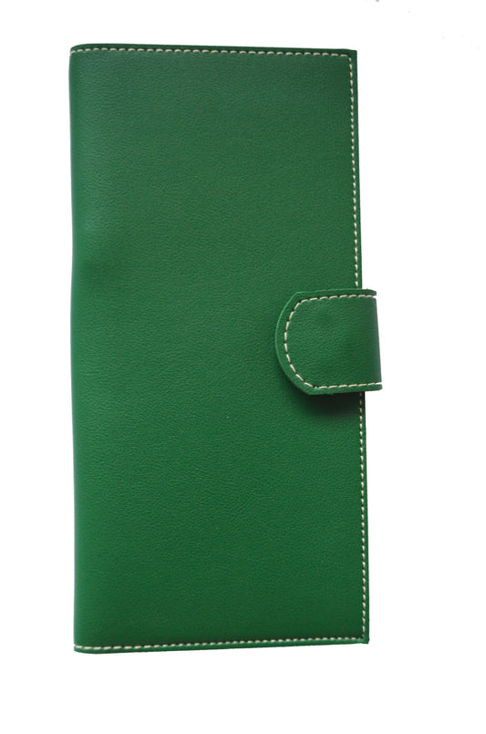 MIXMI TOBY PASSPORT WALLET (DARK GREEN)