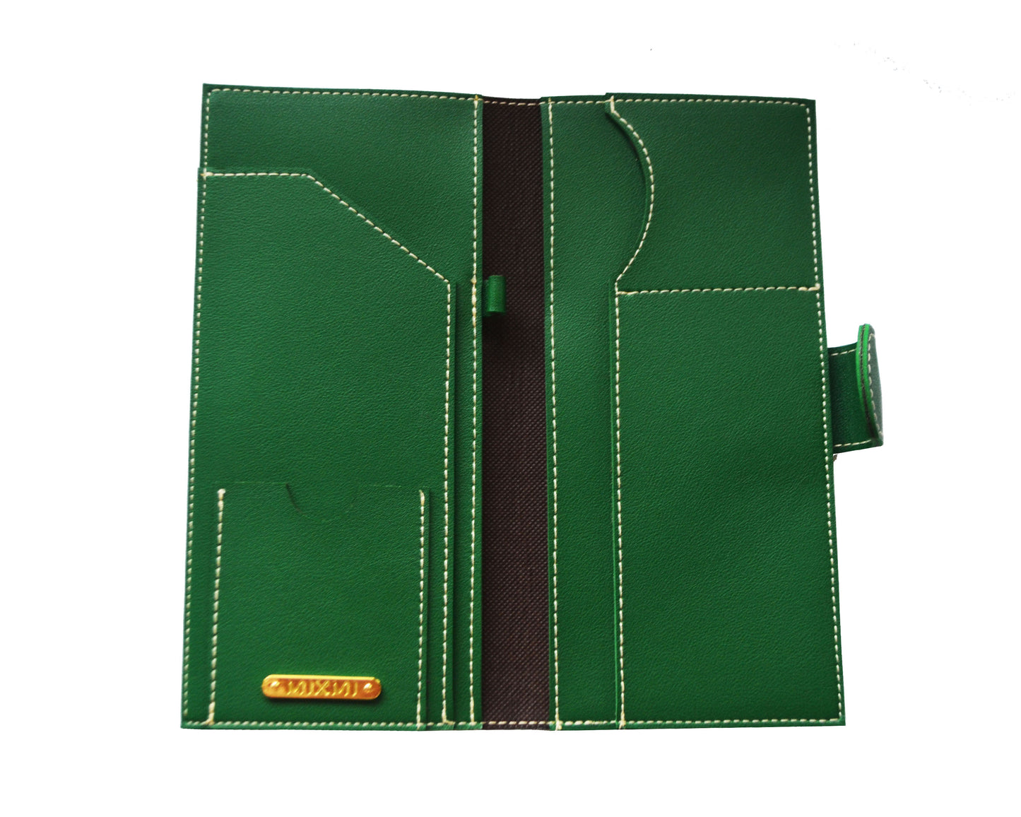 MIXMI TOBY PASSPORT WALLET (DARK GREEN)