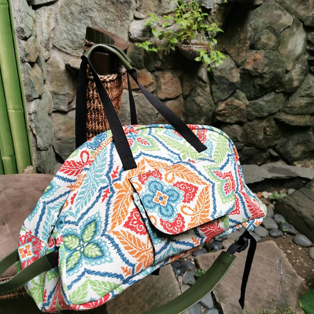 Mixmi Vacay Bag (Orange Print)