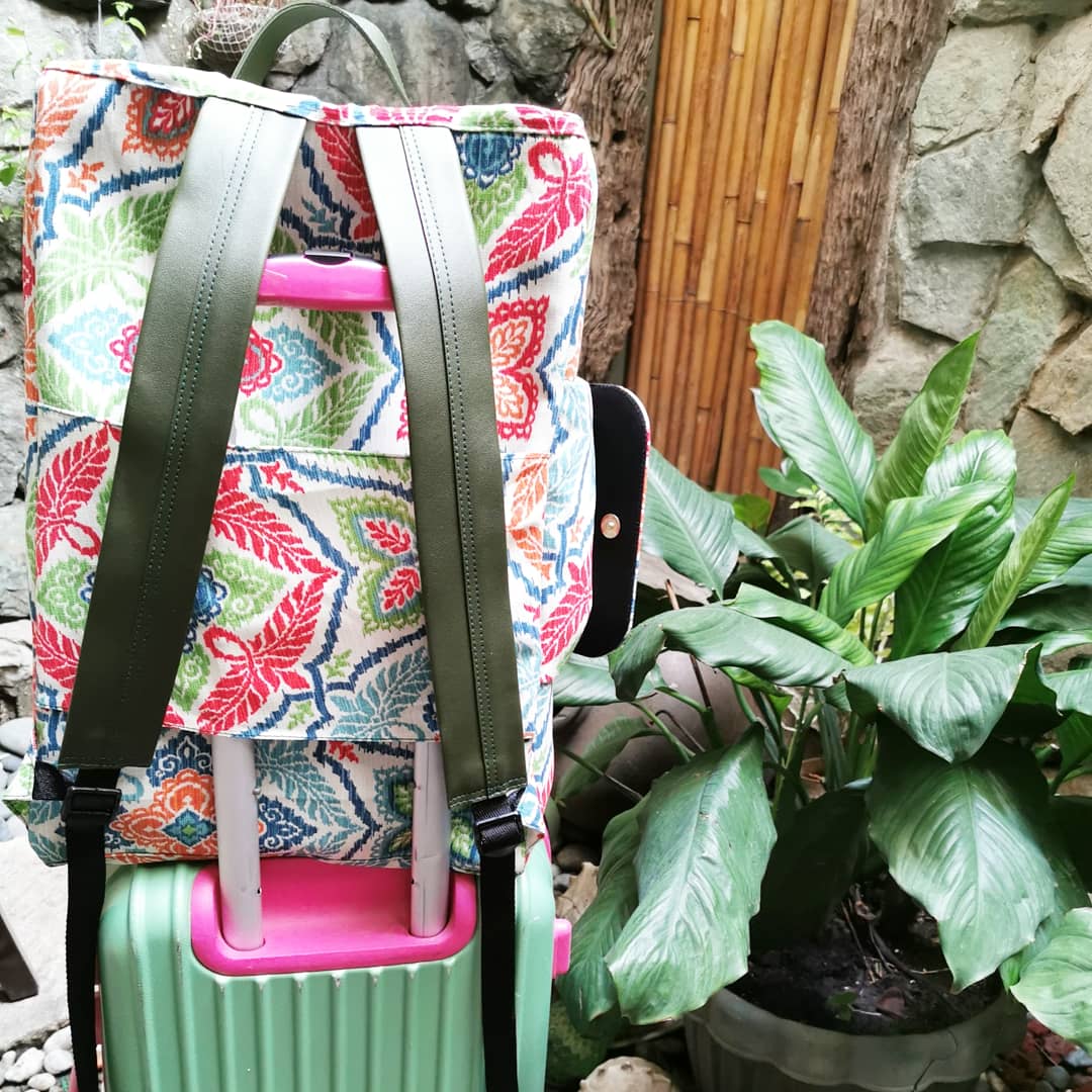 Mixmi Vacay Bag (Orange Print)