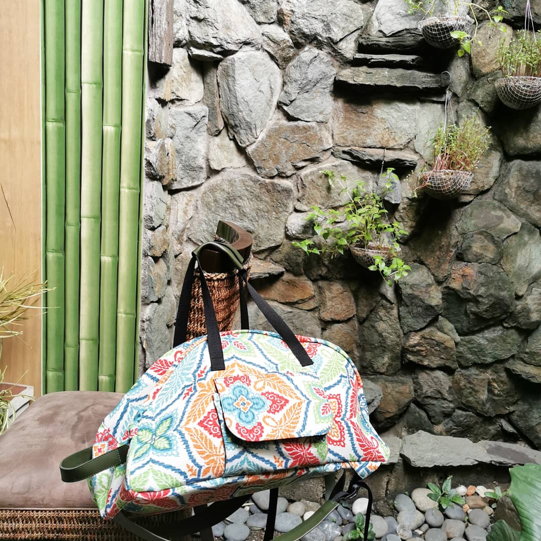 Mixmi Vacay Bag (Orange Print)