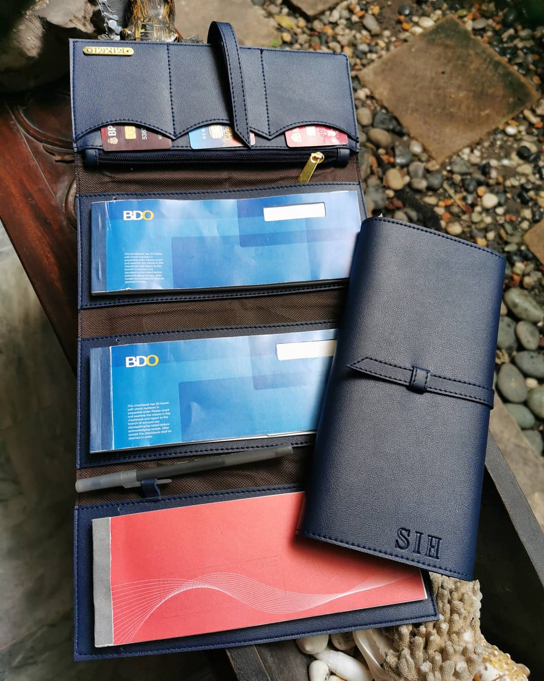 Mixmi Triple Checkbook Wallet