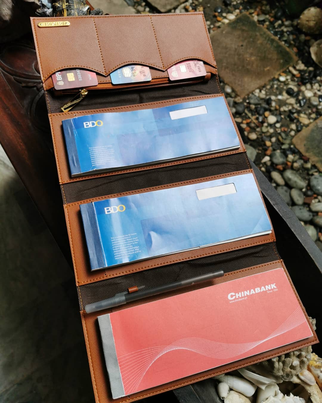 Mixmi Triple Checkbook Wallet