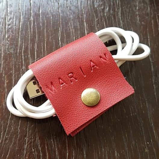 Mixmi Square Cord Clip (Red)