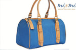MIXMI Rocco Doctor's Bag (Blue-Tan handle)