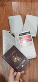 MIXMI Long Passport Wallet (Elite Silver)