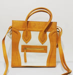 MIXMI Mini Celina Bag (White/Yellow)