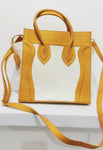 MIXMI Mini Celina Bag (White/Yellow)