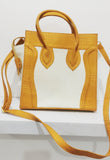 MIXMI Mini Celina Bag (White/ Dark Yellow)