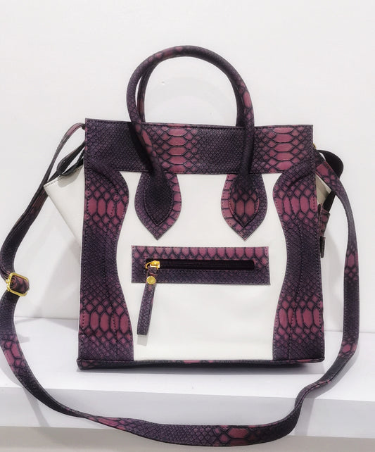 MIXMI Mini Celina Bag (White/Purple)