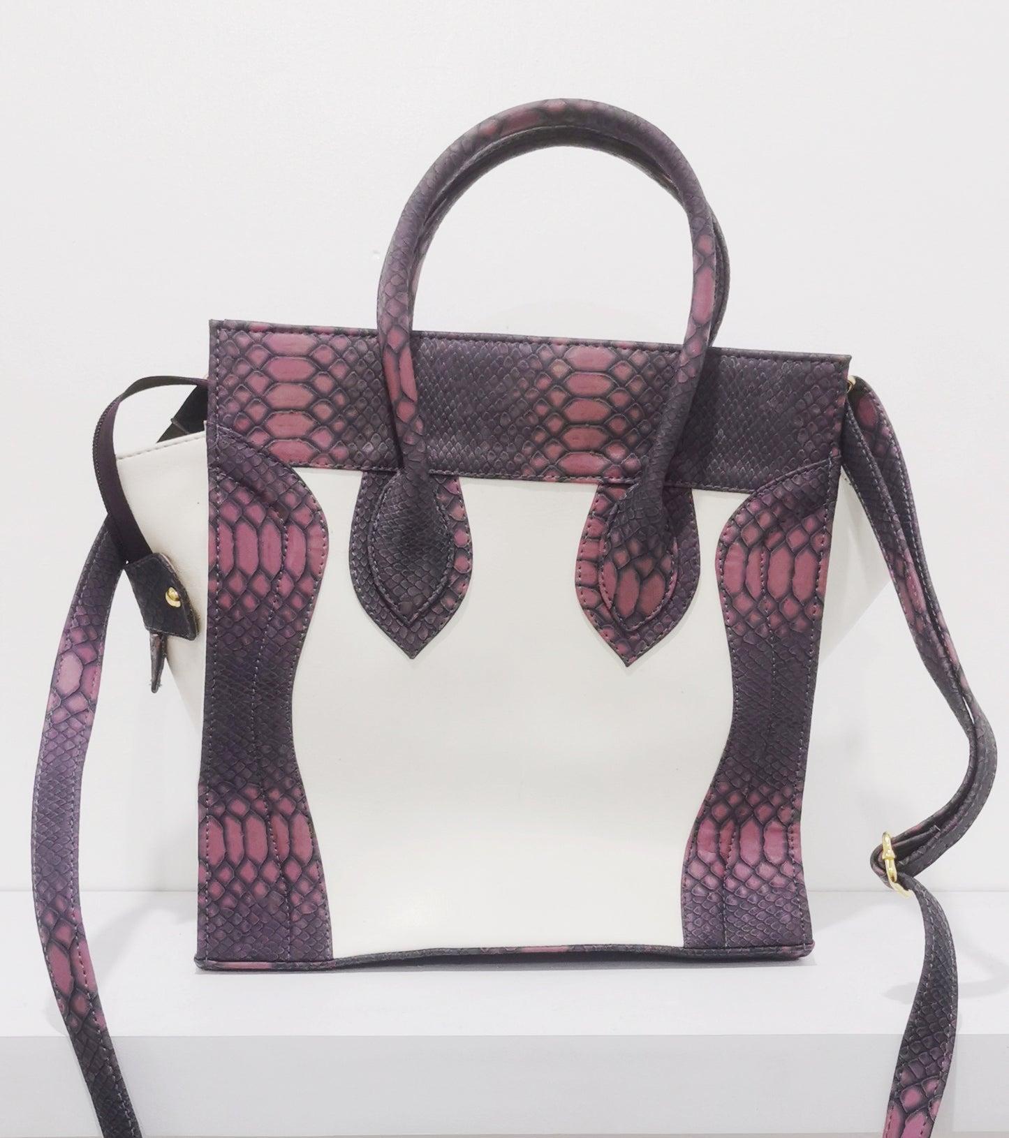 MIXMI Mini Celina Bag (White/Purple)