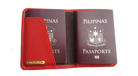 MIXMI MOANA PASSPORT WALLET (RED)