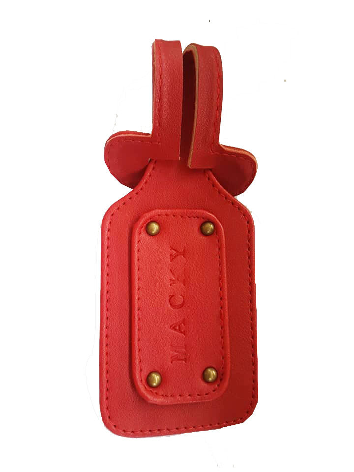 MIXMI MOANA LUGGAGE TAG (RED)