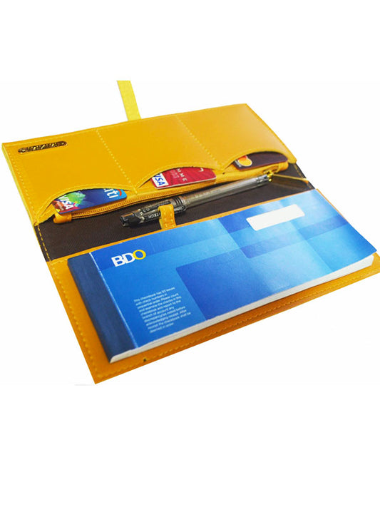 MIXMI SINGLE CHECKBOOK (MUSTARD)