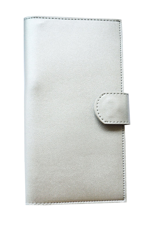 MIXMI TOBY PASSPORT WALLET (SILVER)