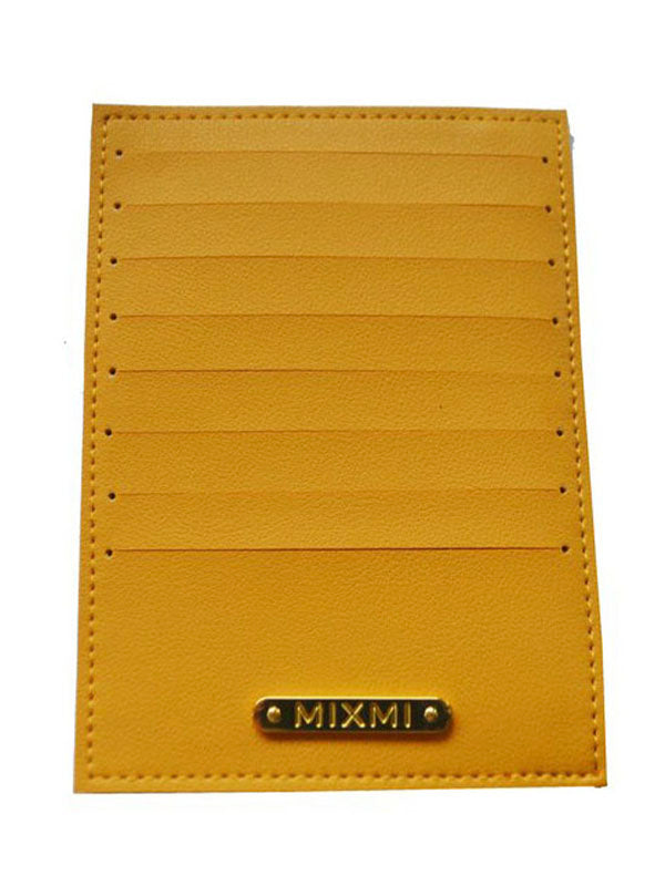 MIXMI SLIM ZEE CARD WALLET (YELLOW)