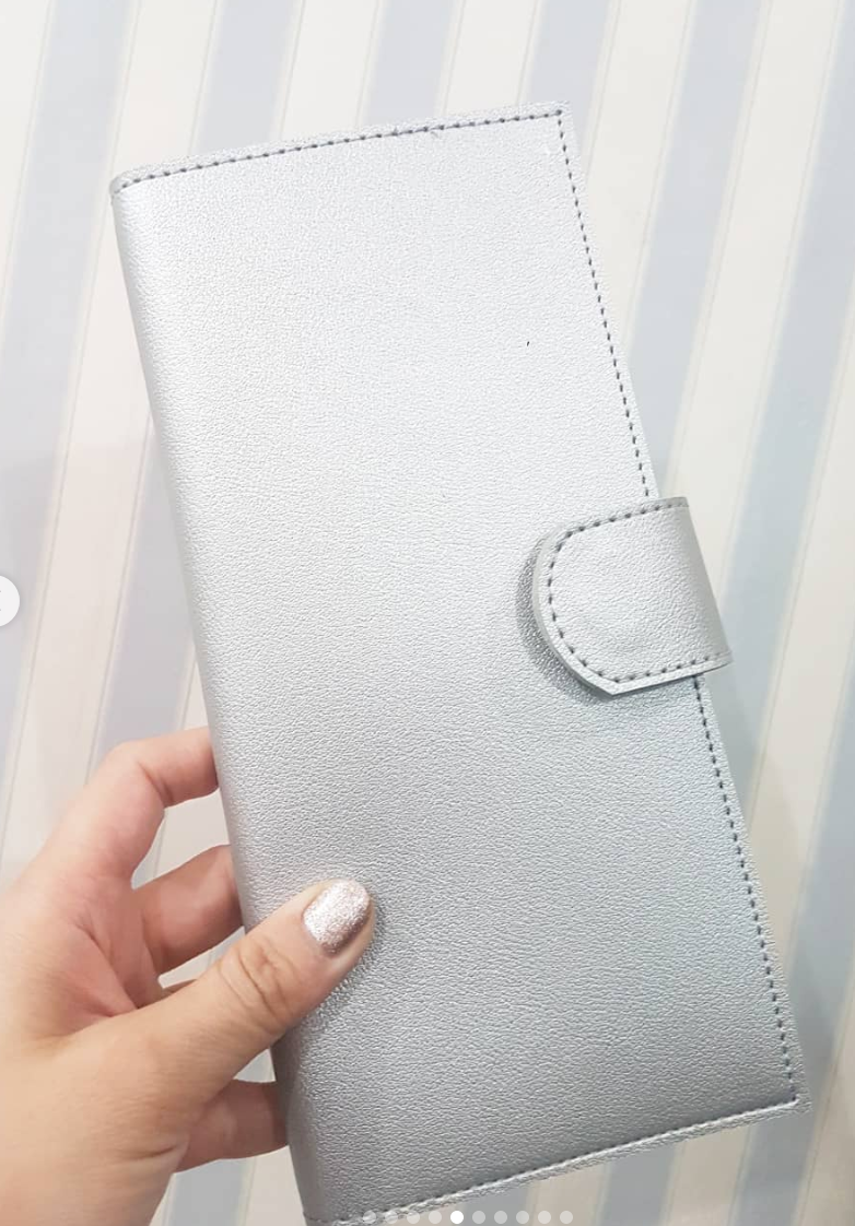 MIXMI TOBY PASSPORT WALLET (SILVER)
