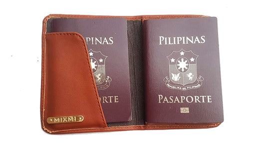 MIXMI MOANA PASSPORT WALLET (TAN)