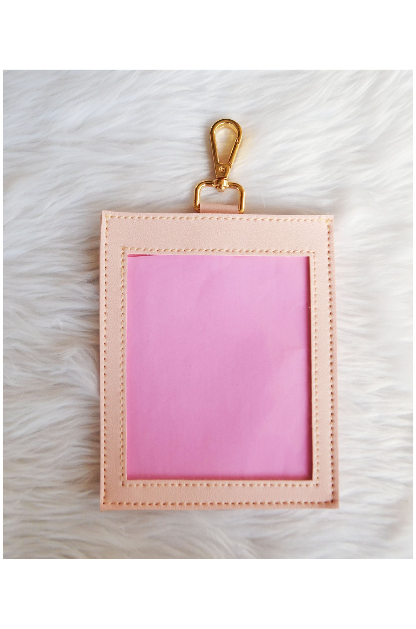 MIXMI ID CARD HOLDER W/ Back Pocket - (Senior Citizen ID / PWD ID) - Baby Pink