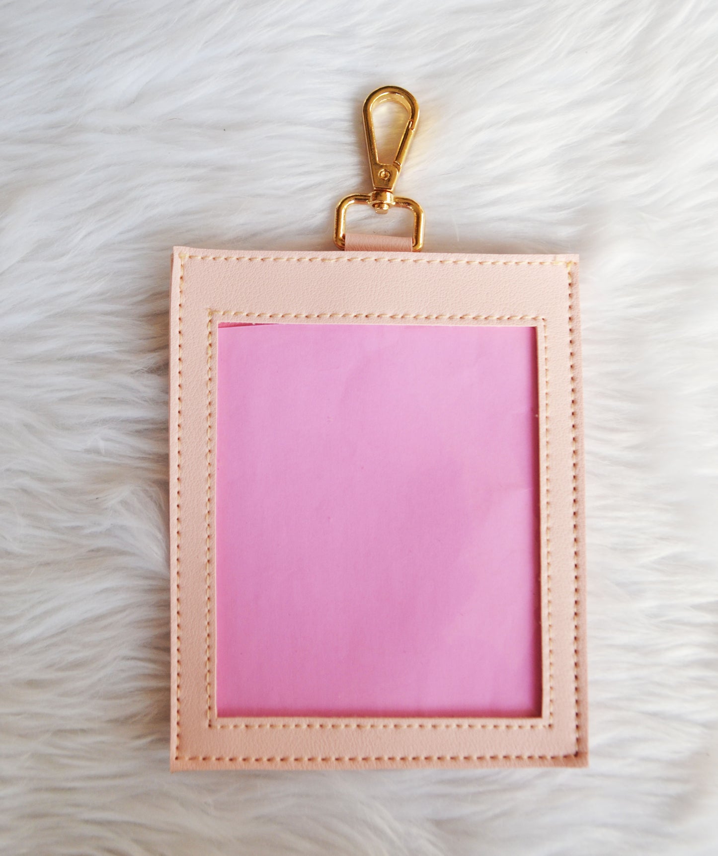 MIXMI ID CARD HOLDER W/ Back Pocket - (Senior Citizen ID / PWD ID) - Baby Pink