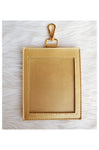 MIXMI VACCINATION CARD HOLDER WITH BACK POCKET (CHAMPAGNE GOLD)