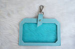 MIXMI VACCINATION CARD CASE WITH DOG HOOK (Sky blue)